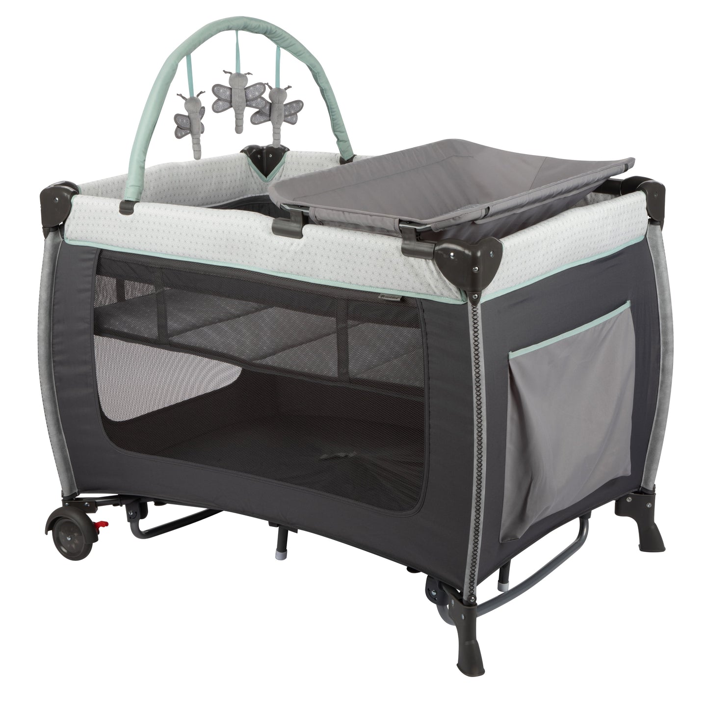 Willow Rocking Baby Play Yard with Full Size Bassinet, Stardust