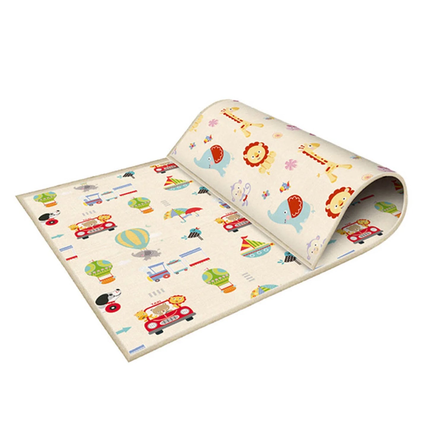 Clearance Baby Play Mat Foldable Baby Crawling Mat Reversible Baby Play Gym Mat Non-Slip