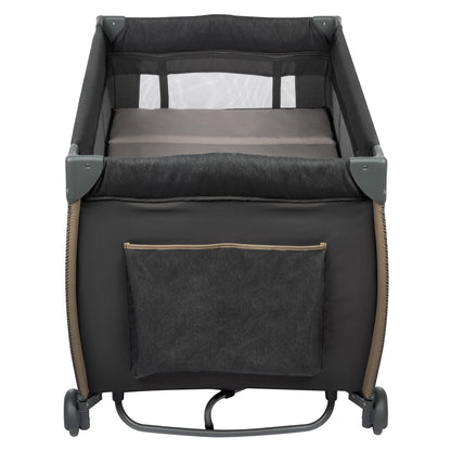 Play Yard with Full Size Rocking Bassinet, Castle Point