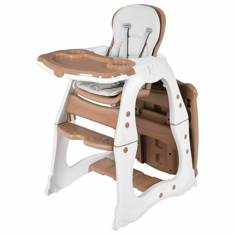 3-In-1 Infant Table and Chair Set Baby High Chair