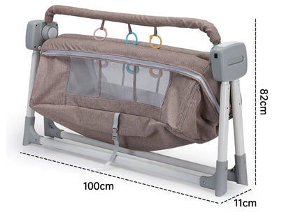 Automatic Baby Cradle - Soothing Bluetooth Sleeping Basket Swing