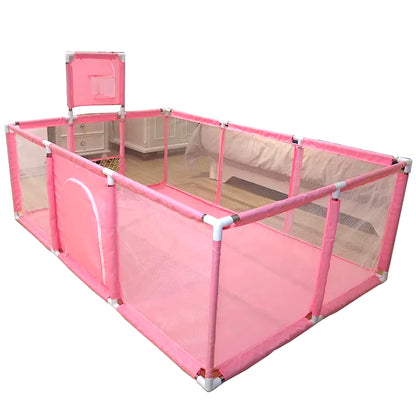 Kids Furniture Playpen for Children Solid Color Safety Barriers Infant Playground Toddler Game Park Newborn Fashion Fence