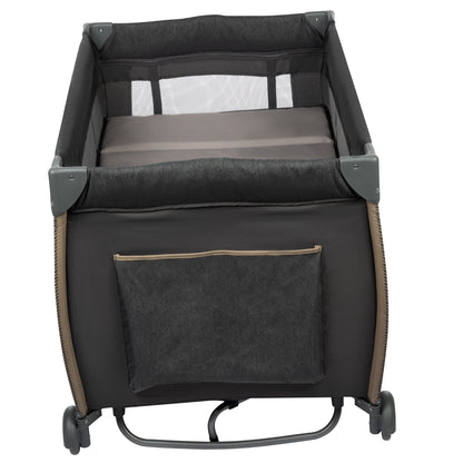 Play Yard with Full Size Rocking Bassinet, Castle Point