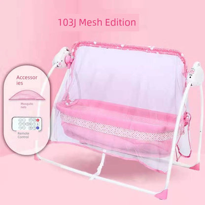 Automatic Baby Cradle - Soothing Bluetooth Sleeping Basket Swing